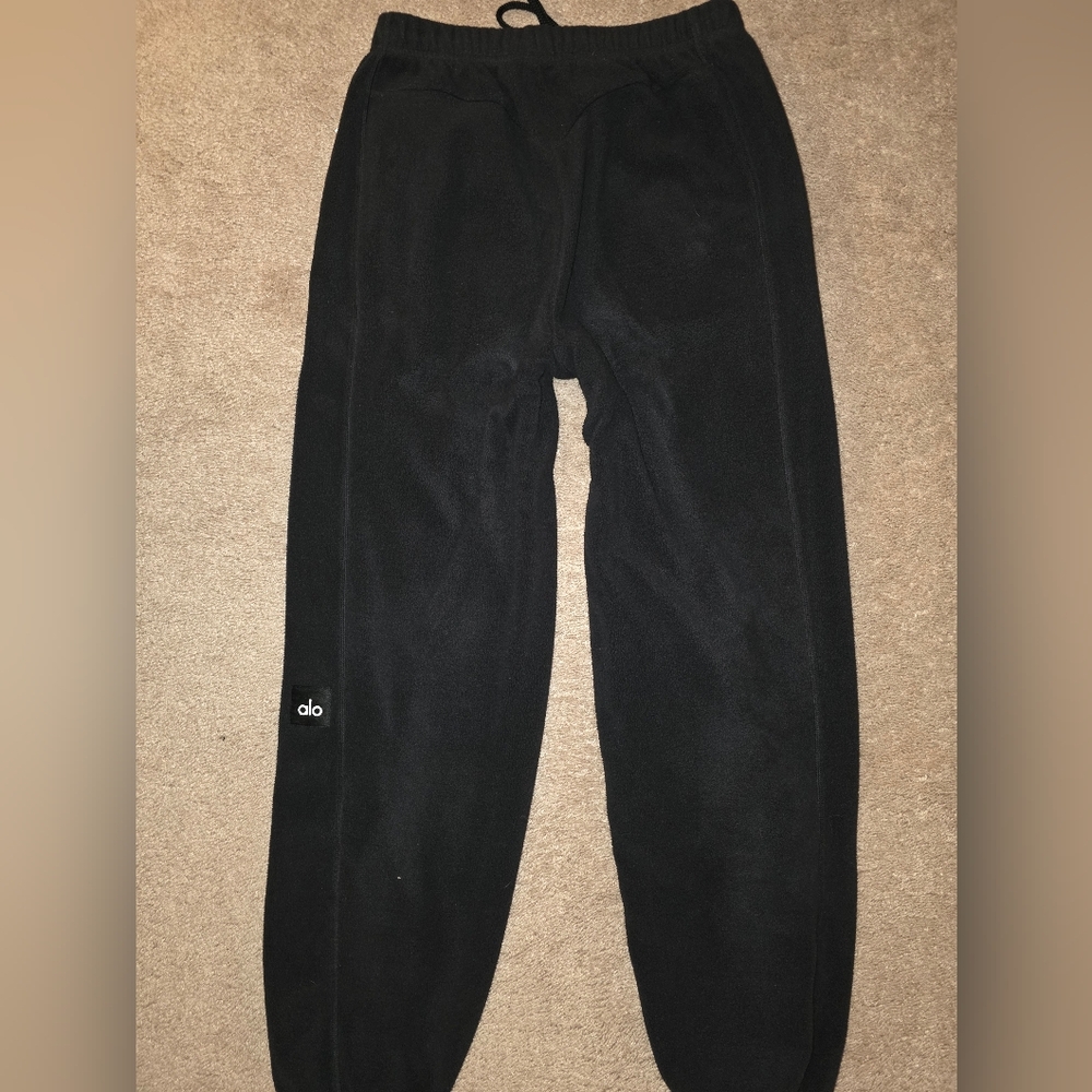 ALO Yoga Polar Fleece High-Waist Retreat Jogger Small